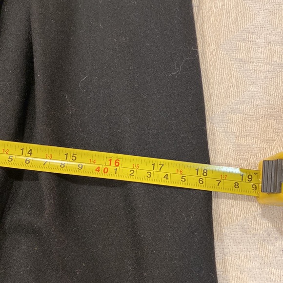 NWT.  Love Black Wool Pleated Dress.  34” length - Picture 12 of 15